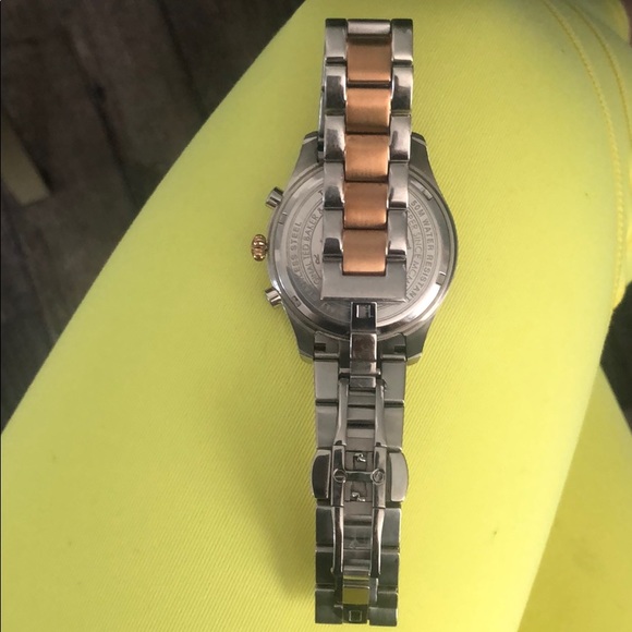 Ted Baker London two tone rose gold Chrono watch - Picture 3 of 8